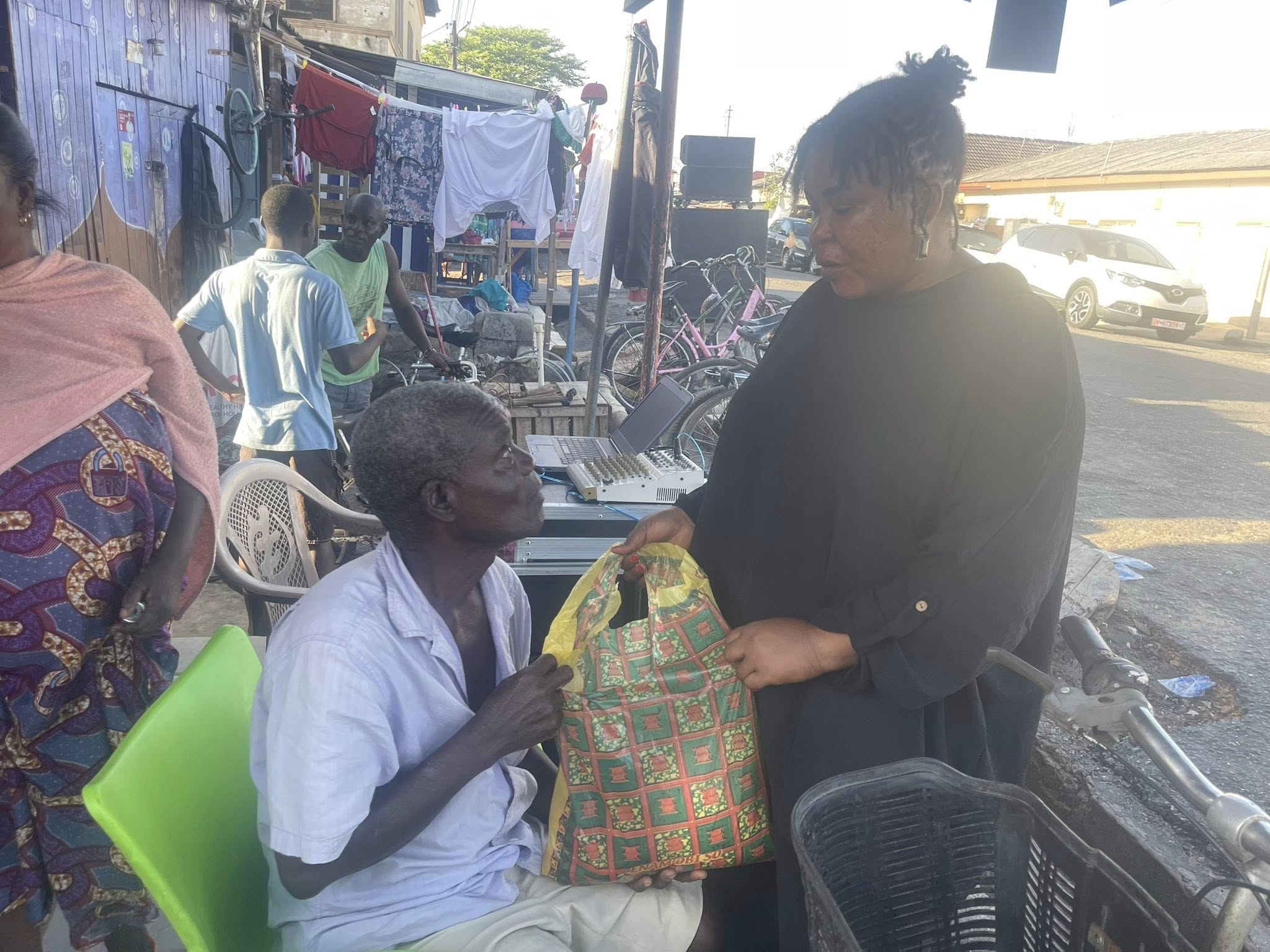 🍲 Continuing Our “Feed the Widows and Aged” Initiative in Mudor, James Town